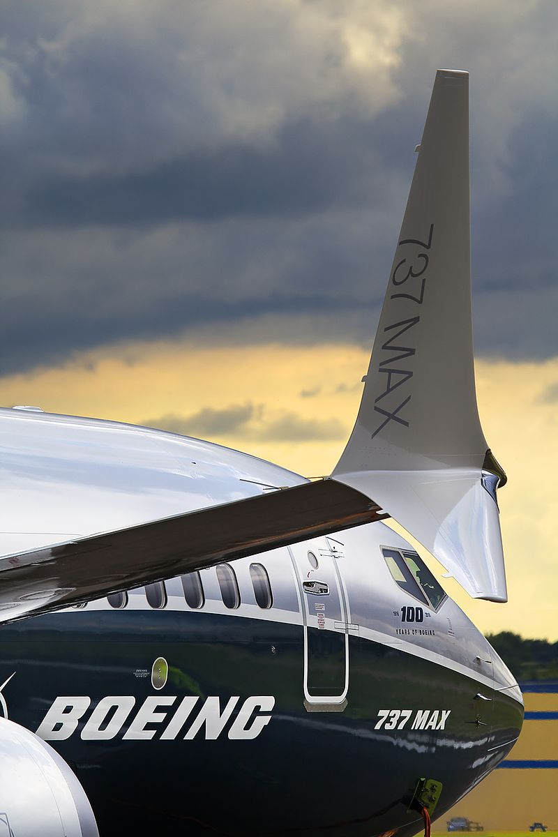 Winglets de tercera generación en un Boeing 737 MAX